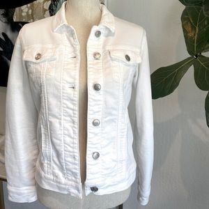 Buffalo David Bitton white jean jacket